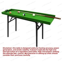 Home Foldable Snooker Pool Table, Small Training Table, Pocket-style Practice Table