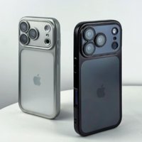Official Cosmic Orange Plating Frosted Translucent Thin Phone Case For iPhone 17 16 15 14 13 12 11 Pro Max Series Bumper Cover