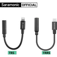 Saramonic SR-C2018 2002 Microphone Audio Câble adaptateur 3.5mm TRS TRRS (femelle) à pluies (mâle) pour iPad iPhone urgent Touch