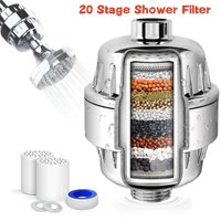 15-20 Grade Water Purifier Household Shower Head Filter Set Bath Filtration And Chlorine Removal Filter Element