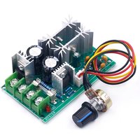 DC10-60V DC 10-60V Motor Speed Control PWM Controller Switch 20A Current Voltage regulator High Power Drive Module