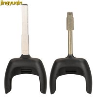 Jingyuqin Remote Car Key Only Blade For Ford Focus ESCORT FIESTA Mondeo Transit FO21/HU101 Uncut Blank