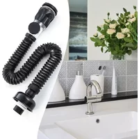 Bathroom Anti Clogging Flexible Downspout Flip Top Anti-Odor Drain Pipe Set Kitchen Sink Drain Retractable Deodorizing Filter