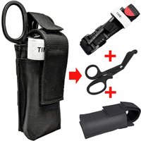 CAT Emergency First Aid Kit Medical Tourniquet Scissors Set Survival Rescue Gear Molle Outdoor Camping Hiking