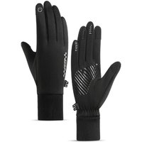 AliExpress Non-slip Winter Children Bicycle Riding Gloves Full-finger Touch Screen Warm Gloves Cold Wingproof Non-Slip