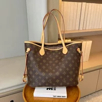 Vintage Style Minimalist Diaper Bag Leather Tote For Women Stylish Crossbody Bag Unique Commuter Shopper Luxury