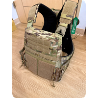Outdoor tactical AVS MBAV/SWIMMER CUT front and rear vest back support