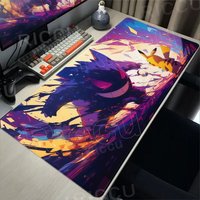 Anime Mousepad G-gengar Computer Laptop Keyboard Mouse Pad Gamer Accessories Decoracion Desk Mat Pokemon Large Gaming Mousemat