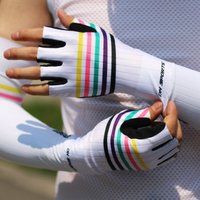 Rutschfeste, verschleißfeste, waschbare, sonnenbeständige und stoßdämpfende Sommer-Fahrradhandschuhe für Damen und Herren