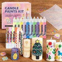 10/30ml 8/12/24color 3D Graffiti Pen Set Rich Color for Children's Handicraft Creation Candle Decoration Parent-child Activities