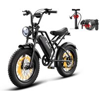 US in stock G50 Electric Bicycle super73 fat tire e bike 20inch 48v18a urban commuting Outdoor sightseeing vehicle youth style
