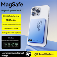 New Qi2 Original Alloy Powerbank Backup battery For iPhone 16 15 14 13 12 Wireless Fast Charger Magnetic Power Bank For Magsafe