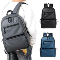 A 14 Inch Computer Backpack Large Capacity Simple Durable Men's Backpack Lightweight Men's Travel Backpack Student Schoolbag