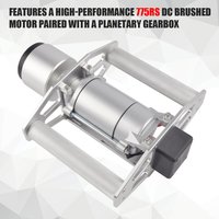 CRRCpro CNC Carbon Fiber Frame Terminator Starter For 80CC-250CC RC Gas Airplane(V2 upgraded version)