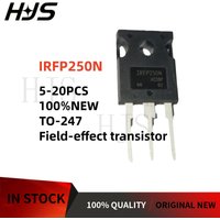 5-20Pcs NEW quality IRFP250N TO-247 IRFP 250N Field-effect transistor In stock TO247