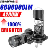 H4 H7 LED Projector Lens Car Headlight Bulbs Canbus Wireless Plug And Play Car Lights 1:1 Design Brightness Headlamp h4 h7 Bulb