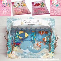 window and flower Marianne Floral animals craft metal cutting dies mold strips sheet scrapbook paper knife blade punch stencils