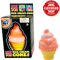 Schylling Jellyfish & Ice Cream Squishy Toy Anti Anxiety Stress Relief Fidget Toy Sensory Play Toy for Kids Adults