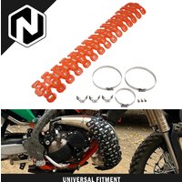 For KTM EXC 300 EXC 250 EXC 150 SX 125 SX 250 XCW 300 250 60cm Exhaust Muffler Pipe Heat Shield Guard For Sherco SE 250R SE 300R
