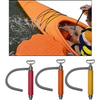 Kayak Bilge Pump Portable Marine Kayak Bilge Hand Air Pump Manual Hand Water Drainage Pumps with Tube Boat Accessories