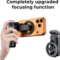 Upgrade Magnetic Phone Holder 360° Rotation Pocket Selfie Stick With Bluetooth Focusing Foldable Desktop Stand for Vlog Shooting
