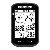 COOSPO CS300 Wireless Bicycle Computer GPS Bike Speedometer Odometer 2.6in Bluetooth ANT+ Slope Altitude APP Sync for Strava TP