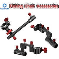 Fishing Chair Stand Set, Rotatable and Adjustable with Mounting Bracket, Fishing Chair Accessories&Tools