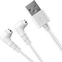 USB Adapter Magnetic DC Charger Cable Cord, Replacement Fast Charging Cable Cord for Massager, Movable Charging Head