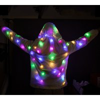 LED Glowing Clothes Performance Light Up Clothing Jacket Pants Concert Night Show Dance Costume Lady Luminous Clothes Costumes
