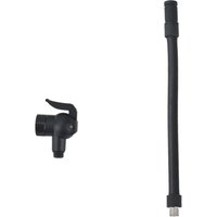 AliExpress NONE Qiudanow Universal Bike Pump Nozzle Adapter & Extension Hose for Clik Presta Schrader Dunlop Valves Bike Pump Tool Accessories
