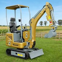 Mini Excavators Farm Hydraulic 1.6 Ton 1.8 Ton 2Ton Digger Cab EPA EURO 5 Standard Customized Digger Small Excavator for Sale