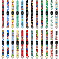 10PCS Mario Bros Children's Watches Action Figures Luigi Princess Peach Yoshi Bowser kids Sport Wristband Waterproof Digit