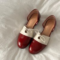 Women's Shoes Fashion Comfortable Flat Shoes Elegant Concise Round Toe Thick Heel Casual Shoes Round Toe Soft Bottom Sandals