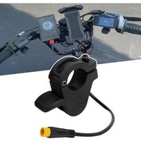300X Thumb Throttle For 7/8inch 22mm Handlebars 12v 24v 36v 48v 60v 72v Electric Bicycle Scooter 3 Pin Waterproof Plug