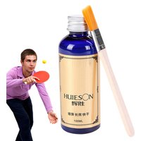 Ping-Pong Rubber Glue Long-lasting Liquid Rubber Adhesive Specifically Designed Sports Tool Comes with Brush for Sponge Mat