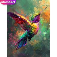 Momoart Diamond Mosaic Bird Animal Acrylic Craft Supplies Diamond Painting DIY New Collection Embroidery Decor for Home
