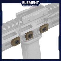Defense Metal Flashlight Laser Light Mlok Wire Guide System Cable Clamp Cable Clip Management Fixed Accessories