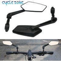 Bicycle Rear View Mirror 360° Adjustable Bike Handlebar Rearview Mirrors Clear Wide Range Back Sight MTB Cycling Accessories
