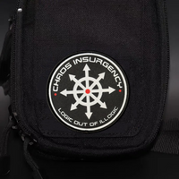 "SCP Chaos Rebels" Tactical Patch Military Morale Badge Print Hook&Loop Backpack Clothing Decoration Accessories Sticker Armband