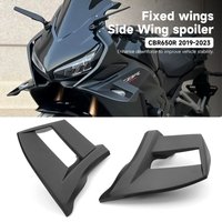 For Honda CBR650R CBR 650R 2019-2023 Motorcycle Accessories Side Winglet Front Spoiler Wing Fairing Fixed Wing Side Deflector