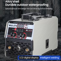 Tragbare LED-Digitalanzeige Multifunktions-Inverter-Schweißmaschine, 3-in-1 Haushalts- und Industrie-Elektroschweißgerät