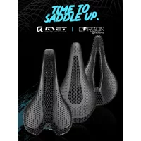 AliExpress RYET 3D Printed Full Carbon Bike Saddle 145mm 205g 7x9cm High Modulus Carbon MTB Mountain Cycling Performance Seat