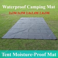 4 Size Camping Mat with L Nail Oversize Outdoor Picnic Mat Tent Ground Sheet Simple Awnings Shelter Beach Blanket Shelter Mat