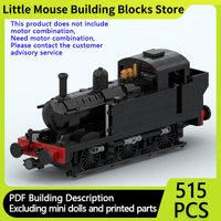 City Car Model MOC Building Bricks Class 3F Steam Locomotive Modular Technology Gifts Holiday Assemble Children Toys Suit