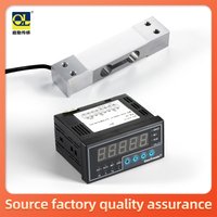 Indicator display+single point load cell, cantilever shear beam loading electronic Force Weight Pressure 6kg 10kg 20kg 40kg 80kg