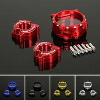 MONKEY LOGO 3D CNC 1 Clear Cam Cover +2 Clear Valve Cover For Honda Grom 125 Monkey125 DAX125 2022 2023