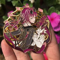 Game Honkai: Star Rail Kafka Badge Anime Cosplay Costume Accessories Brooch Pin Cartoon Backpack Pendant Metal Prop Gift