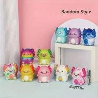 @2026!Slow Rebound Animal Donut Decompression Toy Keychain Party Children's Small Gift Fidget toy fidgets toys squeeze Toy