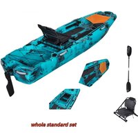 Airo 10ft 3M Length Modular Reliable High Performance Solo Sea Fishing Kayak with Paddlers Driving