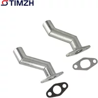 35mm-40mm Intake Manifold with Gasket for Mini Motorcycle Carburetor Two-Stroke 49cc50cc60cc66cc80cc Motorized Electric Bicycle